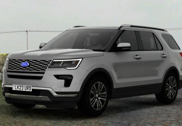 Ford Explorer Platinum 2019версия 2.0 для American Truck Simulator (v1.57.x)
