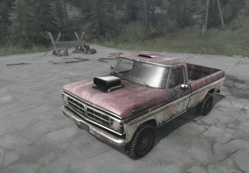 Ford F-110 1972версия 02.04.23 для Spintires: MudRunner (v28.09.22)