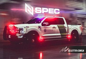 Ford F-150 Policeверсия 2.0 для Assetto Corsa