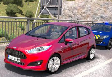 Ford Fiesta ST & ST-Lineверсия 2.5 для American Truck Simulator (v1.50.x, - 1.57.x)