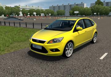 Ford Focus 2 2008 Hatchback 2.0iверсия 29.05.2022 для City Car Driving (v1.5.9.2)