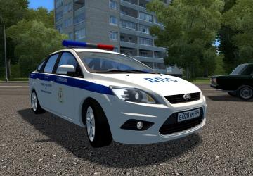 Ford Focus 2версия 09.03.21 для City Car Driving (v1.5.8 - 1.5.9.2)