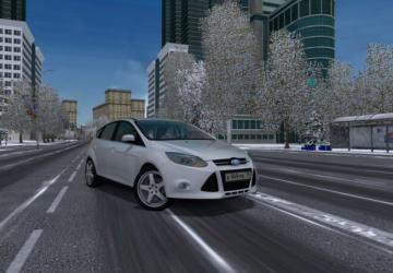 Ford Focus 3версия 28.01.2022 для City Car Driving (v1.5.9.2)