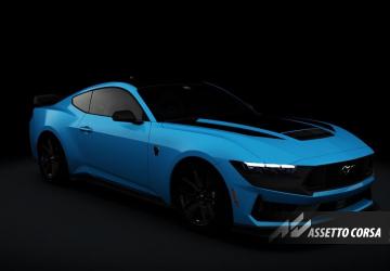 Ford Mustang Dark Horse - Manualверсия 1.0.1 для Assetto Corsa
