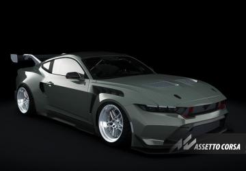 Ford Mustang GTD 2025 VDC 5.0версия 1.5.1 для Assetto Corsa