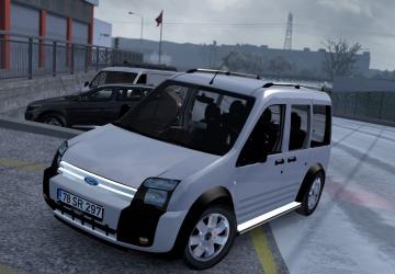 Ford Transit Connectверсия 2.4 для American Truck Simulator (v1.50.x, - 1.57.x)