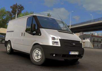 Ford Transit MK7версия 1.9 для American Truck Simulator (v1.50.x, - 1.57.x)
