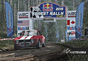 Forest Rally: Stage 2версия 1.0 для Assetto Corsa