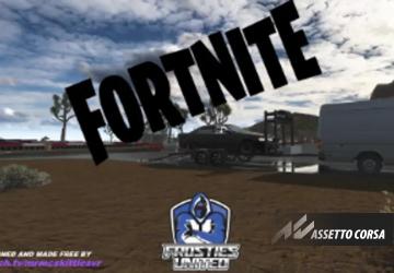 FortniteDriftTrack - FrostiesUnitedверсия .9 для Assetto Corsa