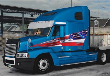 Freightliner C120 Century & Columbiaверсия 3.7.1 для Euro Truck Simulator 2 (v1.57.x)