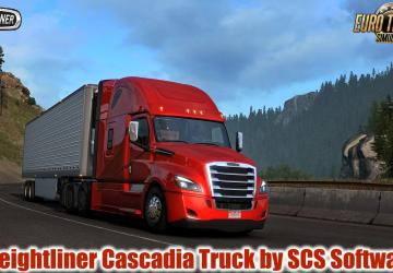 Freightliner Cascadia 2019 SCSверсия 1.0 для Euro Truck Simulator 2 (v1.38.x)