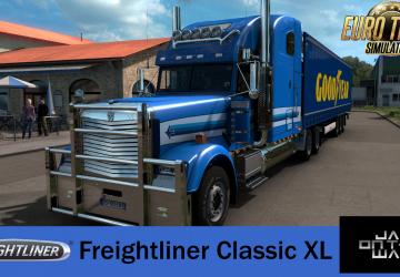 Freightliner Classic XL (BSA Revision)версия 3.3.2 для Euro Truck Simulator 2 (v1.51.x, - 1.53.x)