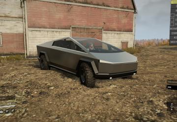Frog’s Tesla Cybertruckверсия 1.0 для SnowRunner (v15.1)