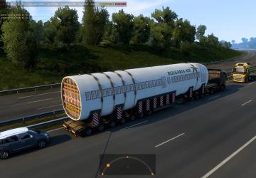 Фюзеляж Airbus A319 в трафикверсия 1.0 для Euro Truck Simulator 2 (v1.44.x, 1.45.x)