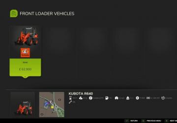 Garage Menuверсия 1.0.0.3 для Farming Simulator 2025