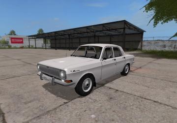 ГАЗ 24 ВОЛГАверсия 2.1 для Farming Simulator 2017 (v1.5.x)