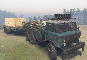 Газ-34 «Опытный»версия 2 для SpinTires (v03.03.16 и выше)
