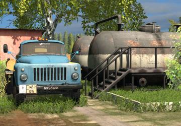 ГАЗ-53 Бензовозверсия 1.1 для Farming Simulator 2017 (v1.5.x)