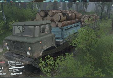 ГАЗ-66 ЧЕТРАверсия 06.01.19 для SpinTires (v03.03.16)