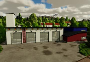 German Village Fire Departmentверсия 1.0.0.0 для Farming Simulator 2022