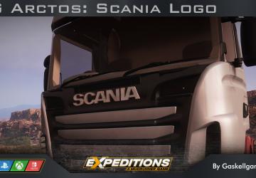 GG Arctos: Scania Logoверсия 1.1.0 для Expeditions: A MudRunner Game (v10)