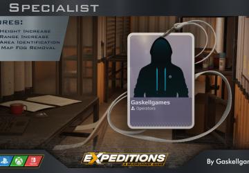 GG Specialistверсия 1.0.0 для Expeditions: A MudRunner Game (v10)