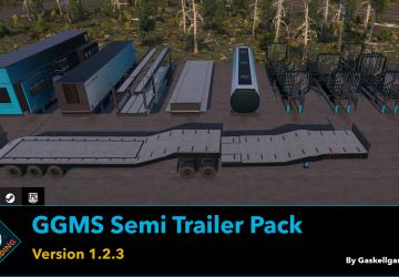 GGMS Semi Trailer Packверсия 1.2.3 для SnowRunner (v15.1)