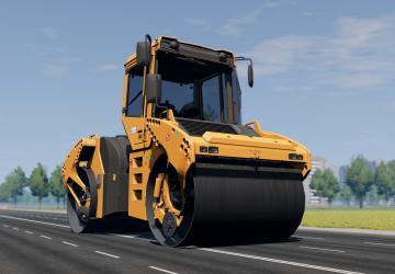 Giant road rollerверсия 1.0 для BeamNG.drive