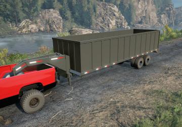 Gooseneck trailer packверсия 5 для SnowRunner (v40.1)