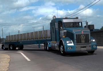Great Dane Flatbedверсия 1.3 для American Truck Simulator (v1.40.x)