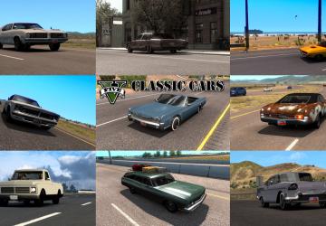 GTA V Classic Traffic Packверсия 1.7 для American Truck Simulator (v1.46.x)