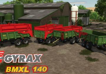 Gyrax BMXL 140версия 1.0.0.0 для Farming Simulator 2025