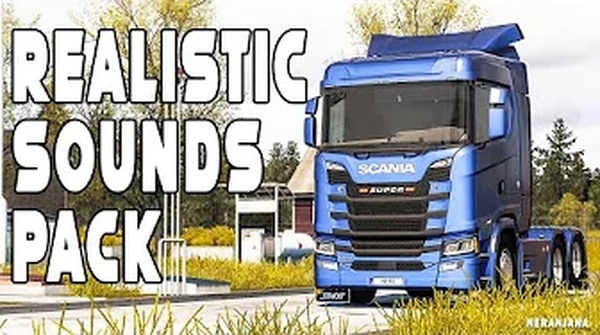 Euro Truck Simulator 2 "Пак исправленных звуков" [v26.13]