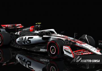 Haas_2025версия 1.0 для Assetto Corsa