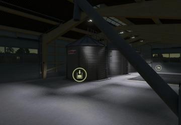 Hall with integrated siloверсия 1.0.0.5 для Farming Simulator 2025