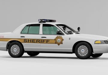 Hawaii State Skins Pack for Maxy’s Crown Vic 夏威夷州涂装包v1.1 для BeamNG.drive (v0.31.x)
