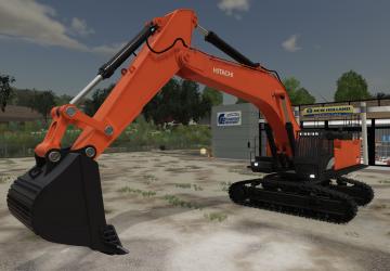Hitachi 870 LCверсия 1.0.0.0 для Farming Simulator 2019 (v1.6.x)