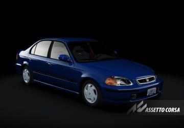 Honda Civic 1.6 VTI 1998версия 2.4.1 для Assetto Corsa