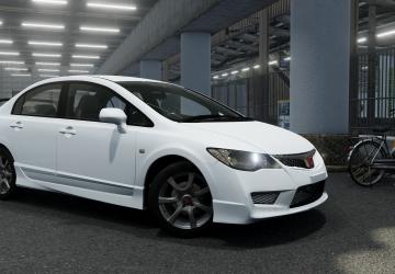 Honda Civic (FD2)версия 0.2 для BeamNG.drive (v0.30.x)