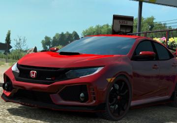 Honda Civic TypeR/Fc5версия 2.0 для American Truck Simulator (v1.50.x, - 1.57.x)