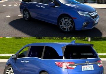 Honda Odysseyверсия 2.0 для American Truck Simulator (v1.40.x)