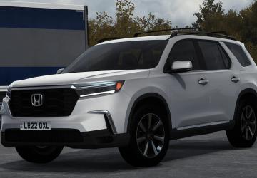 Honda Pilot YG2 2025версия 1.4 для American Truck Simulator (v1.57.x)