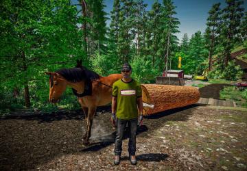 Horse for forestryверсия 1.0.0.0 для Farming Simulator 2022