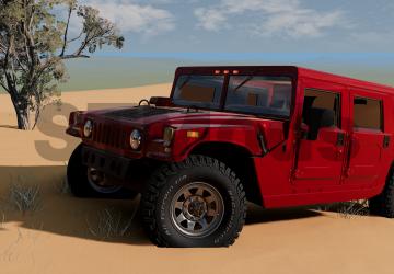 Hummer H1 Alphaверсия 1.0 для BeamNG.drive (v0.30.x)