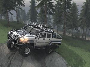 Hummer H2 SUT 6x6версия 19.12.16 для SpinTires (v03.03.16)