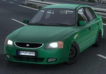 Hyundai Accent 2002версия 1.1 для American Truck Simulator