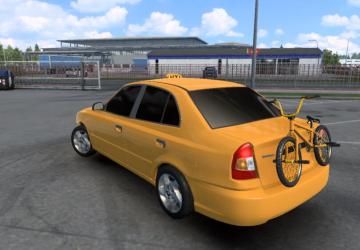 Hyundai Accent 2003версия 1.0 для Euro Truck Simulator 2 (v1.46.x)