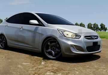 Hyundai Accent/Solaris (2016-2017)версия 2.0.1 для BeamNG.drive (v0.33.x)