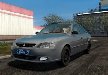 Hyundai Accentверсия 30.11.21 для City Car Driving (v1.5.9.2)