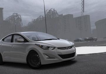 Hyundai Avante (Elantra)версия 1.8 для City Car Driving (v1.5.9.2)